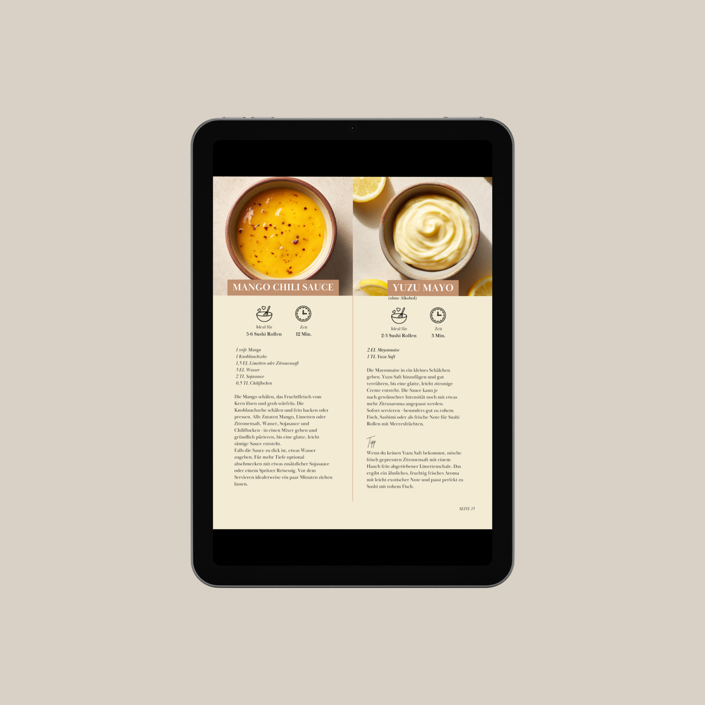 YUMMYZÖS - Sushi Kombis | E-Book