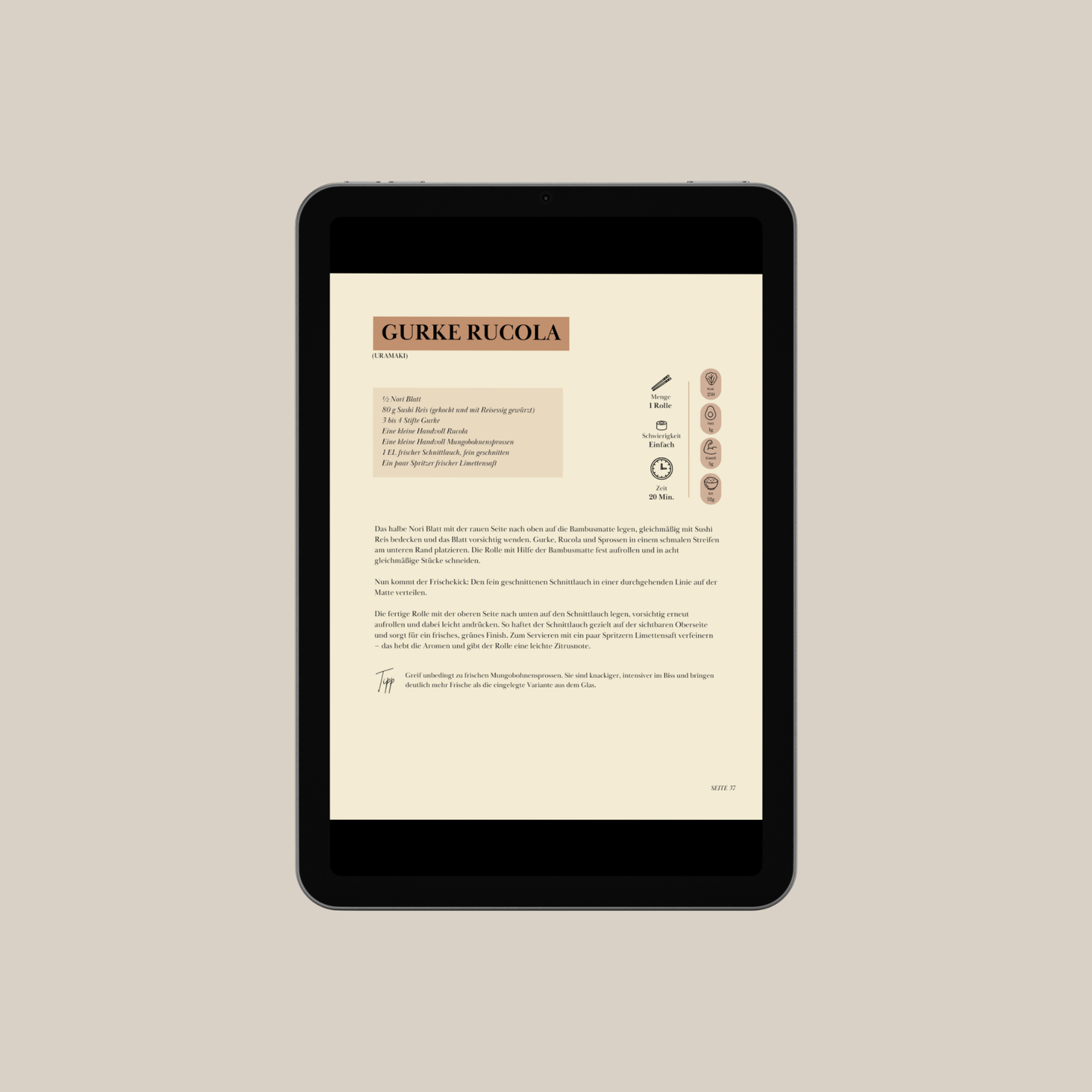 YUMMYZÖS - Sushi Kombis | E-Book