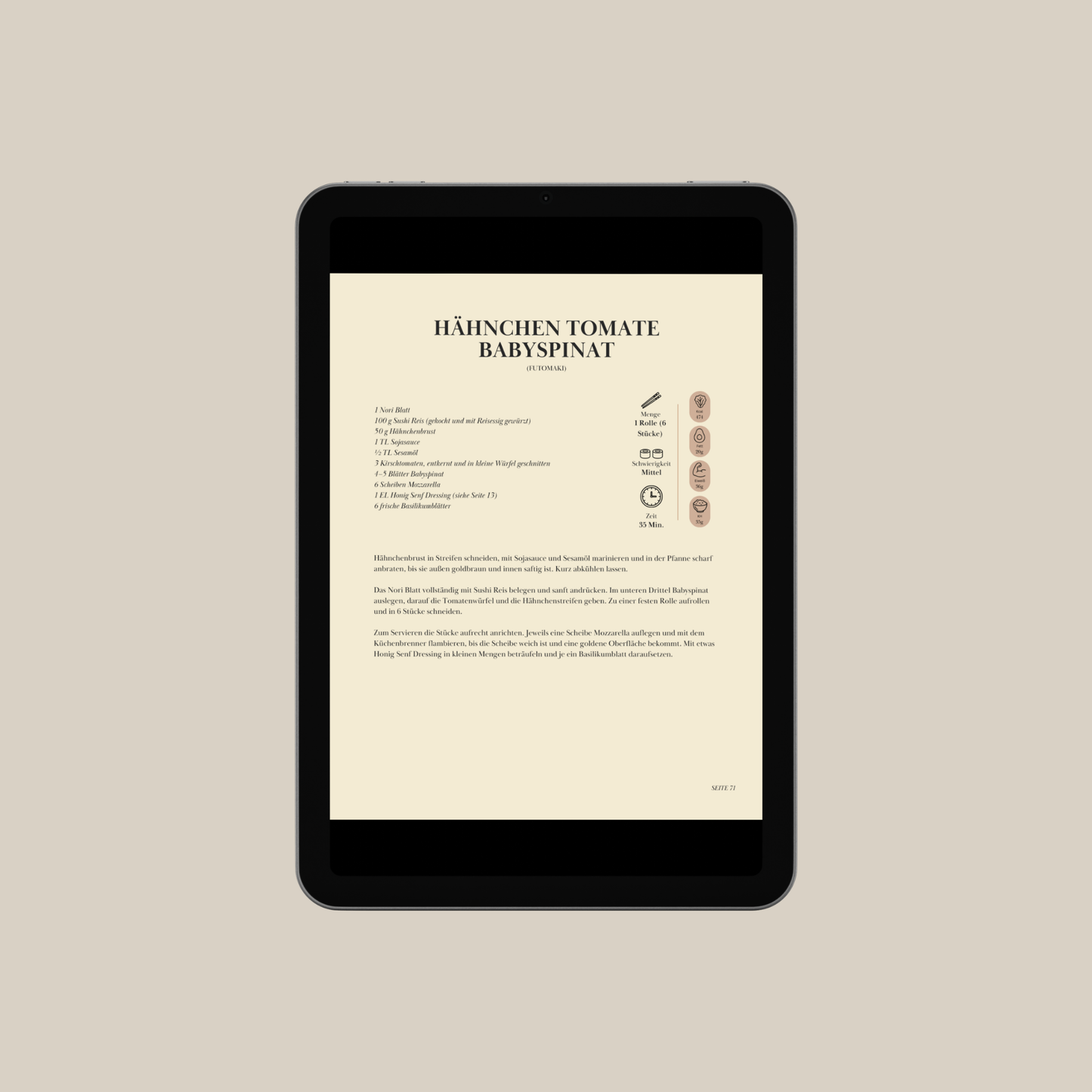 YUMMYZÖS - Sushi Kombis | E-Book